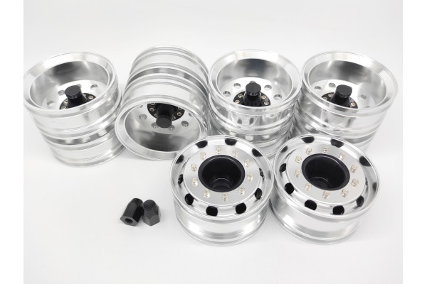 Aluminum Rims 6x4 set