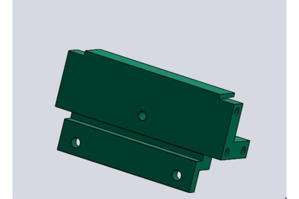 Customized bumper bracket