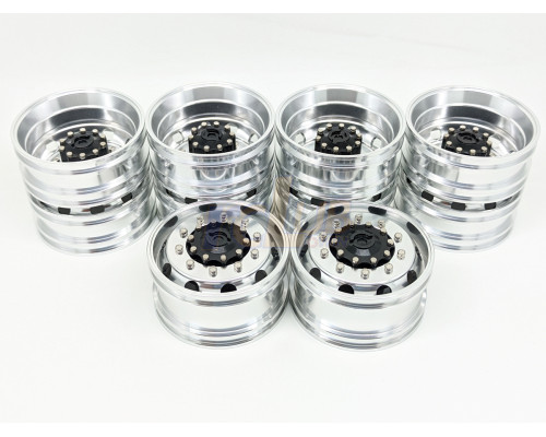 1:14 Aluminum Rims 6x4
