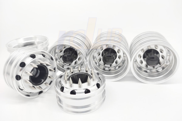1:14 Aluminum Rims 6x4+Lug Nut