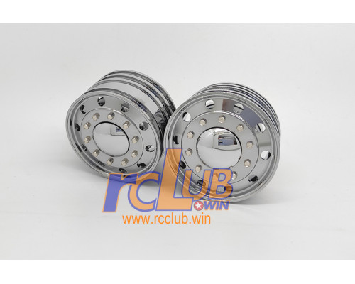 Aluminum Chrome Rims Round hole Wide