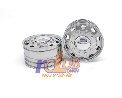 Aluminum Chrome Rims Peterbilt Wide