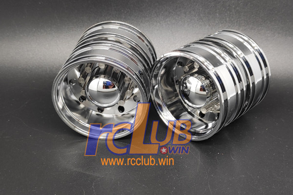Aluminum chromium Rims Classic round hole Rear