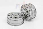 Aluminum Chrome Rims Peterbilt 6x4 set