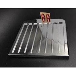 rc club Aluminum chrome grill for Tamiya RC 1/10 Bullhead (Pre-sale)