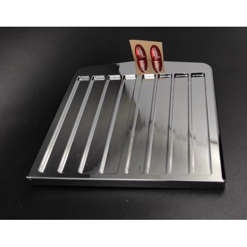 rc club Aluminum chrome grill for Tamiya RC 1/10 Bullhead