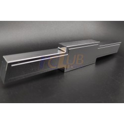 Aluminum chromium Bowtie Rear bumper for tamiya 1/10 Clod buster