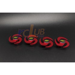 Clodbuster Monster Truck Simulated Scale wheel nuts Set