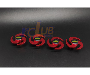 Clodbuster Monster Truck Simulated Scale wheel nuts Set