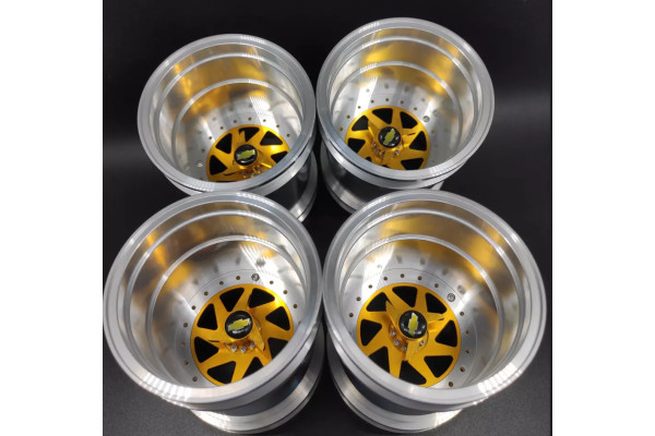TAMIYA SUPER CLODBUSTER CLOD BUSTER Wheels Set Fighting star
