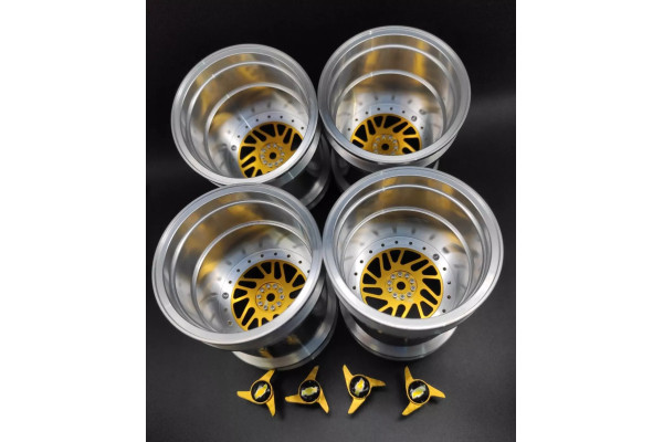 TAMIYA SUPER CLODBUSTER CLOD BUSTER Wheels Set Maglia style