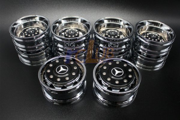 rc club Actros 3363 6X4 Chrome Rims