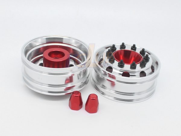 rc club Standard front Rims WH8003 Red - Image 2